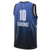Maillot Basket Homme All-Star 2023 Team 1 Domantas Sabonis 10 Nike Bleu Swingman